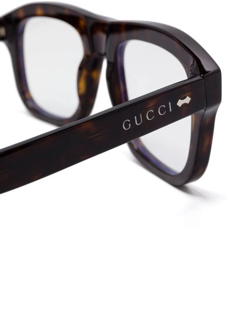 Gucci GG1712S 002 Eyeglasses in Tortoise 